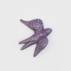 Petites hirondelles en céramique 8cm - 20 couleurs