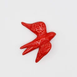 Petites hirondelles en céramique 8cm - 20 couleurs