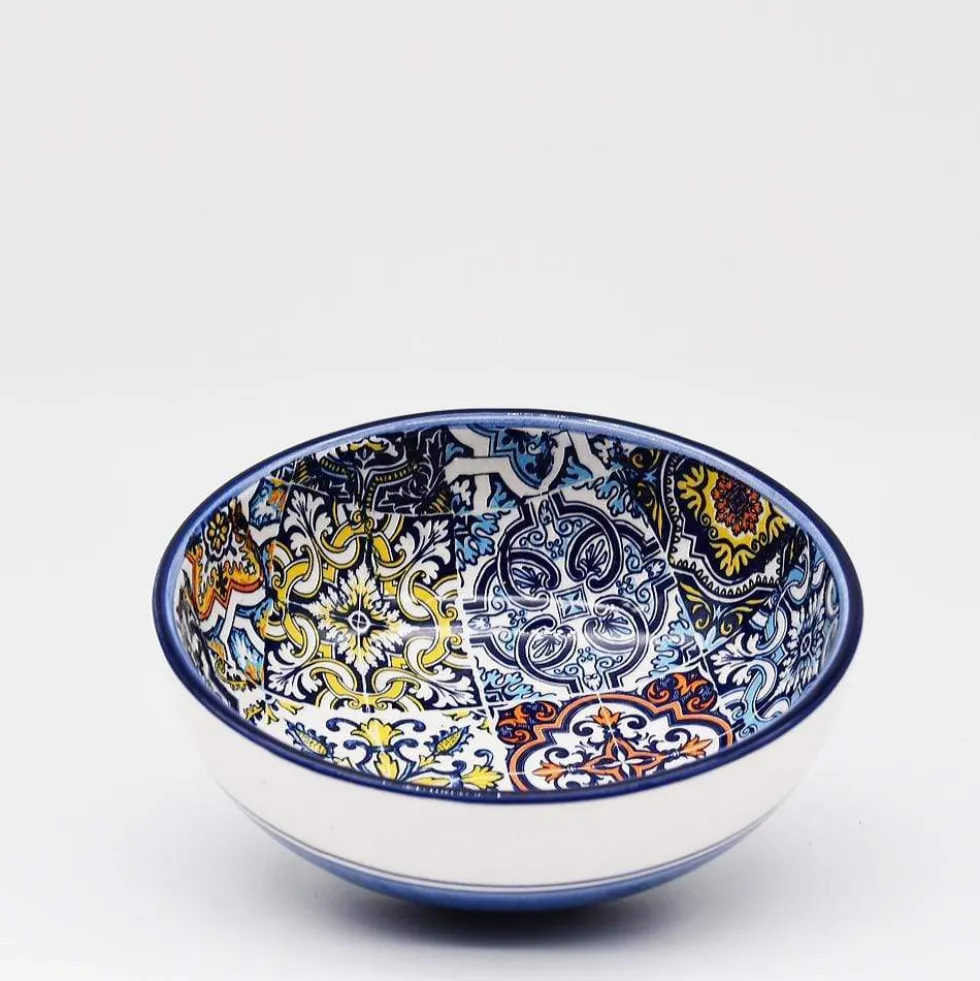 Petit plat de service creux "Azulejos" - 13 cm