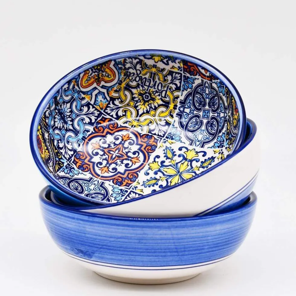 Petit plat de service creux "Azulejos" - 13 cm