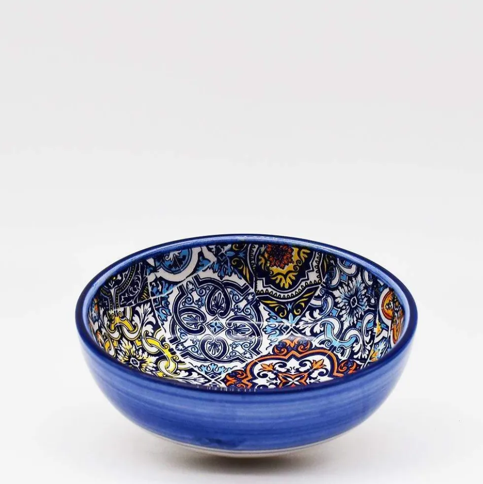 Petit plat de service creux "Azulejos" - 13 cm