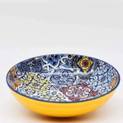 Petit plat de service creux "Azulejos" - 19 cm