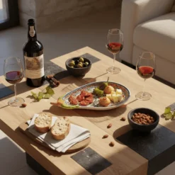 Petit plat de service en céramique de Coimbra