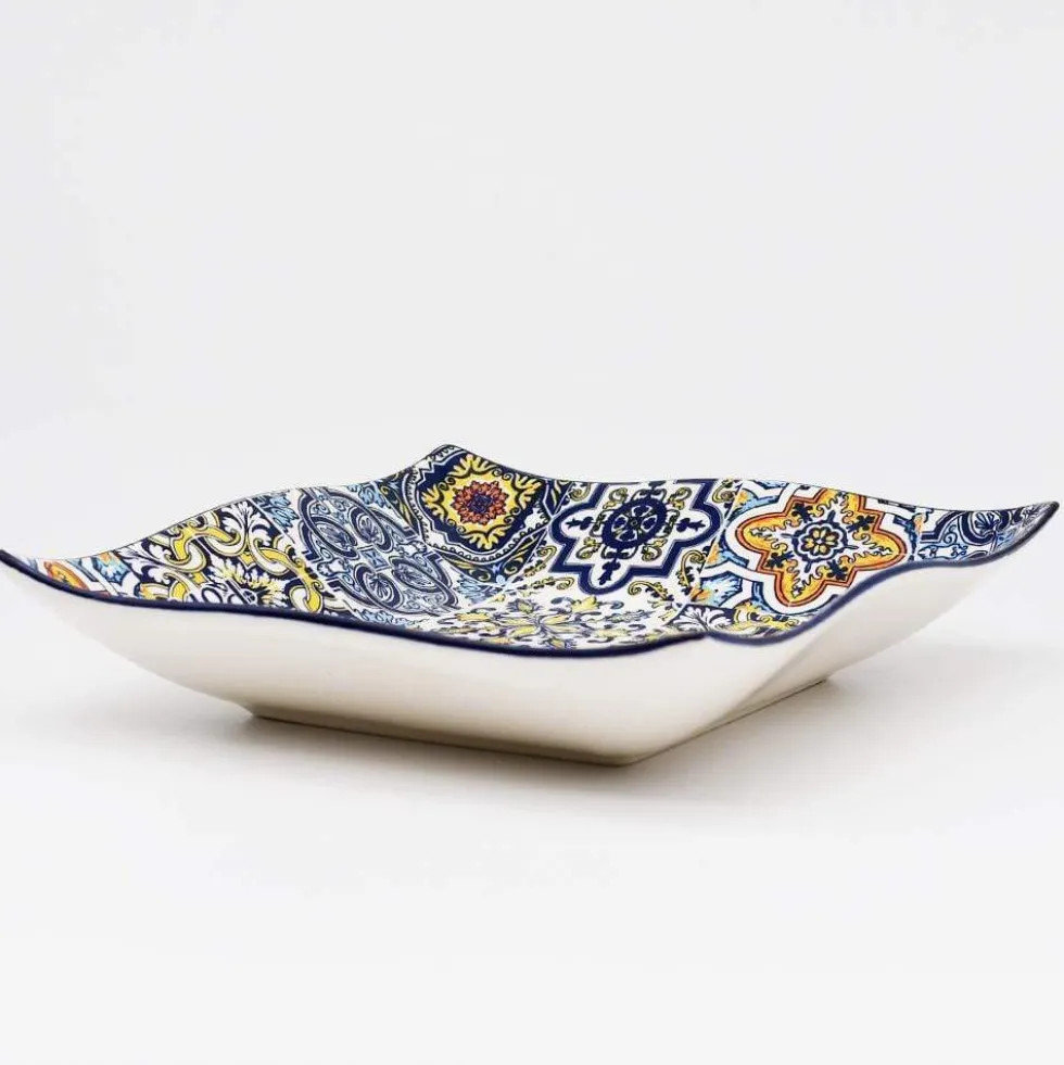 Petit plat de service en céramique "Azulejos"