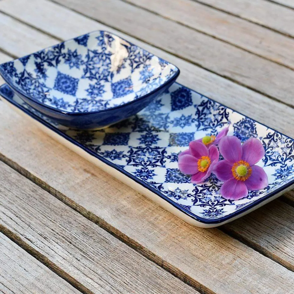 Petit plat en céramique "Azulejos"