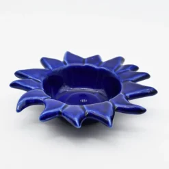 Petit plat en céramique "Sol" - Bleue