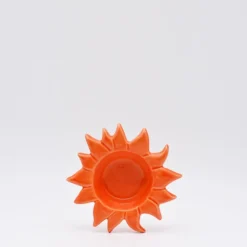 Petit plat en céramique "Sol" - Orange