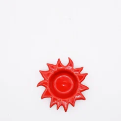 Petit plat en céramique "Sol" - Rouge