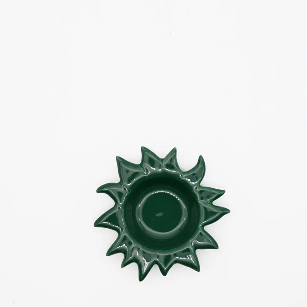 Petit plat en céramique "Sol" - Verte