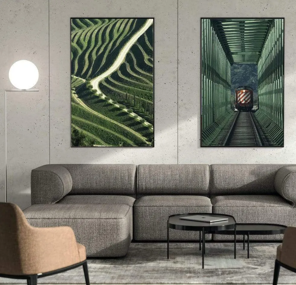 Photo d'art signée "Vinyards"