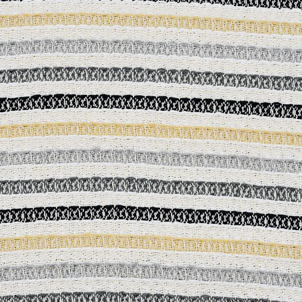 Plaid Couvre-lit en coton 240x200 - Gris
