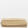 Plaid Couvre-lit en coton 240x200 - Jaune