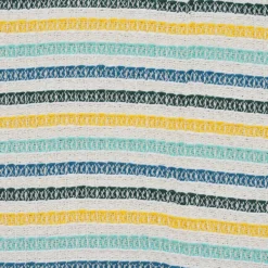 Plaid Couvre-lit en coton 240x200 - Turquoise