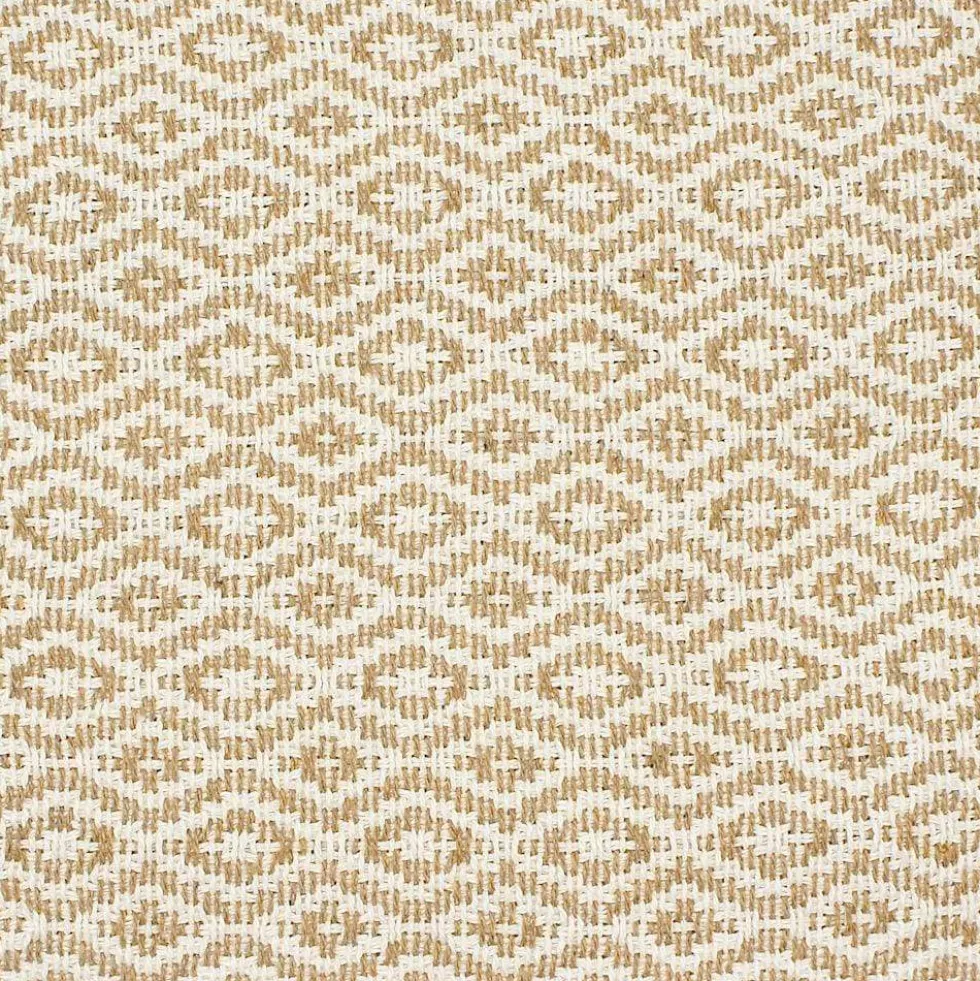 Plaid en coton "Losango" - Beige