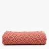 Plaid en coton "Losango" - Rouge