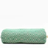 Plaid en coton "Losango" - Vert