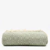 Plaid en coton "Losango" - Vert clair