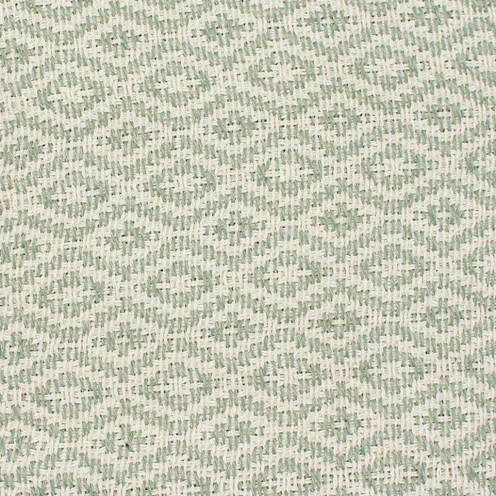 Plaid en coton "Losango" - Vert clair