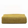 Plaid en coton "Ponto" - Jaune