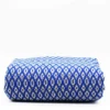 Plaid en laine "Real" - Bleu