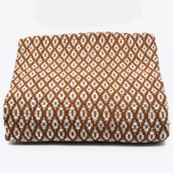 Plaid en laine "Real" - Camel
