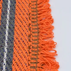 Plaid traditionnel à frange