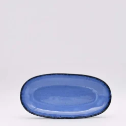 Plat de service en grès