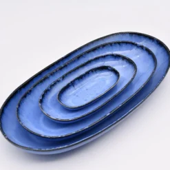 Plat de service en grès