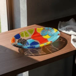 Plat de service en verre "Marinha Grande" - 30cm