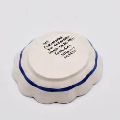 Plat de service rayé "Costa Nova Mar" - Bleu cobalt