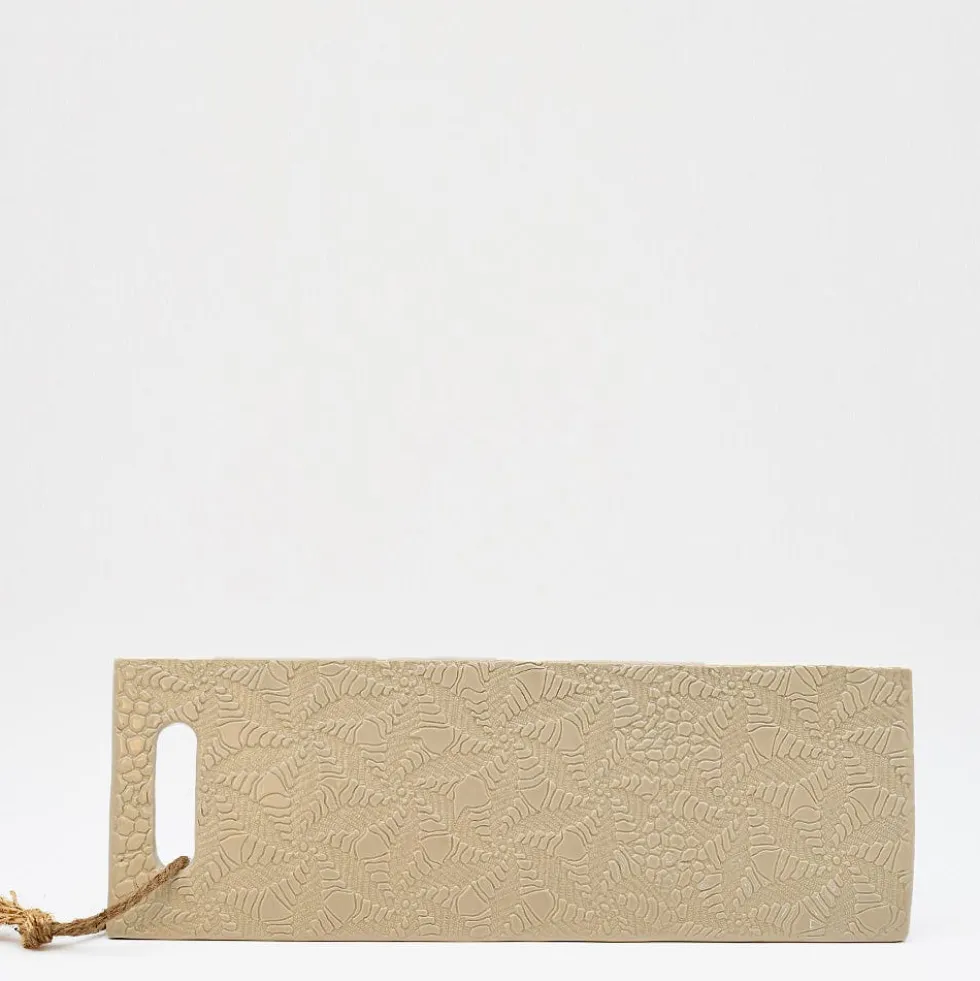 Plateau de service "Renda" - Beige