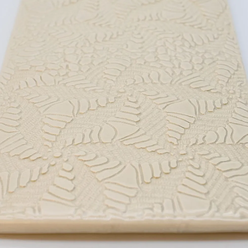 Plateau de service "Renda" - Beige
