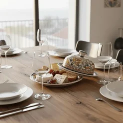 Plateau à fromage en céramique de Coimbra