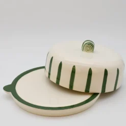 Plateau à fromage ou gateau "Costa Nova Mar" - Vert