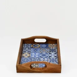 Plateau rectangulaire "Azulejos"