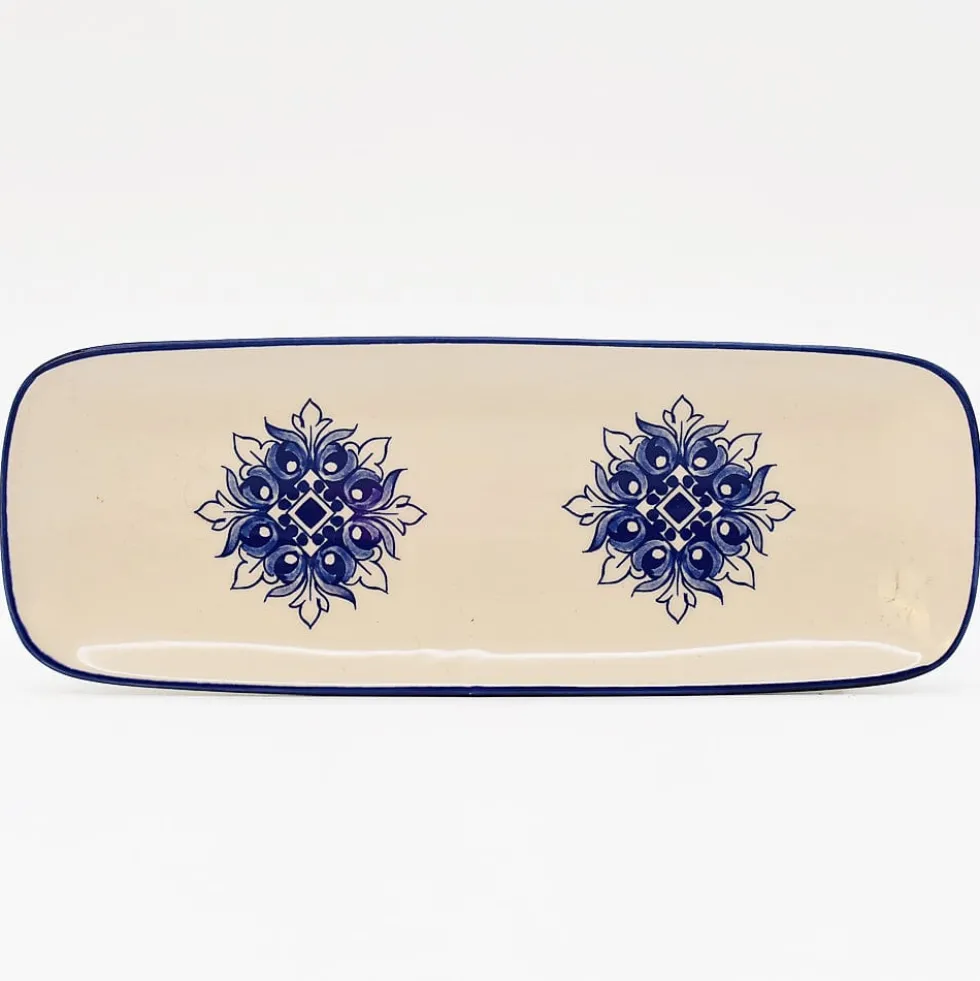 Plat en céramique "Brasão" 22cm - Bleu
