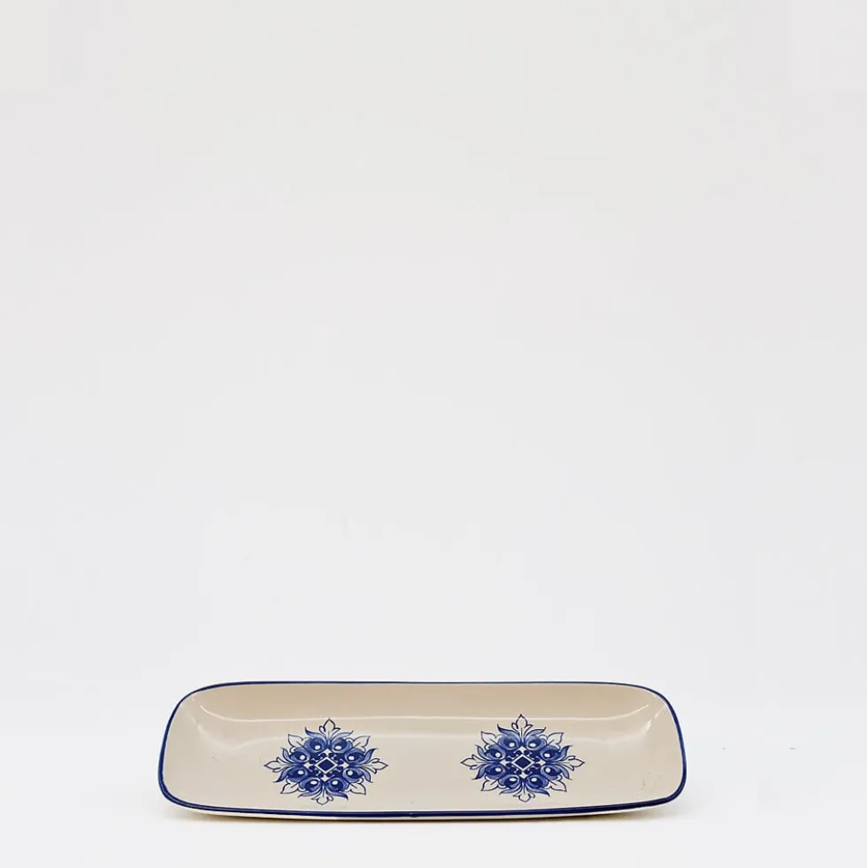 Plat en céramique "Brasão" 22cm - Bleu