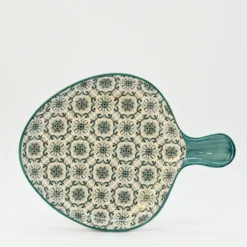 Plat en céramique "Padrão" - Vert