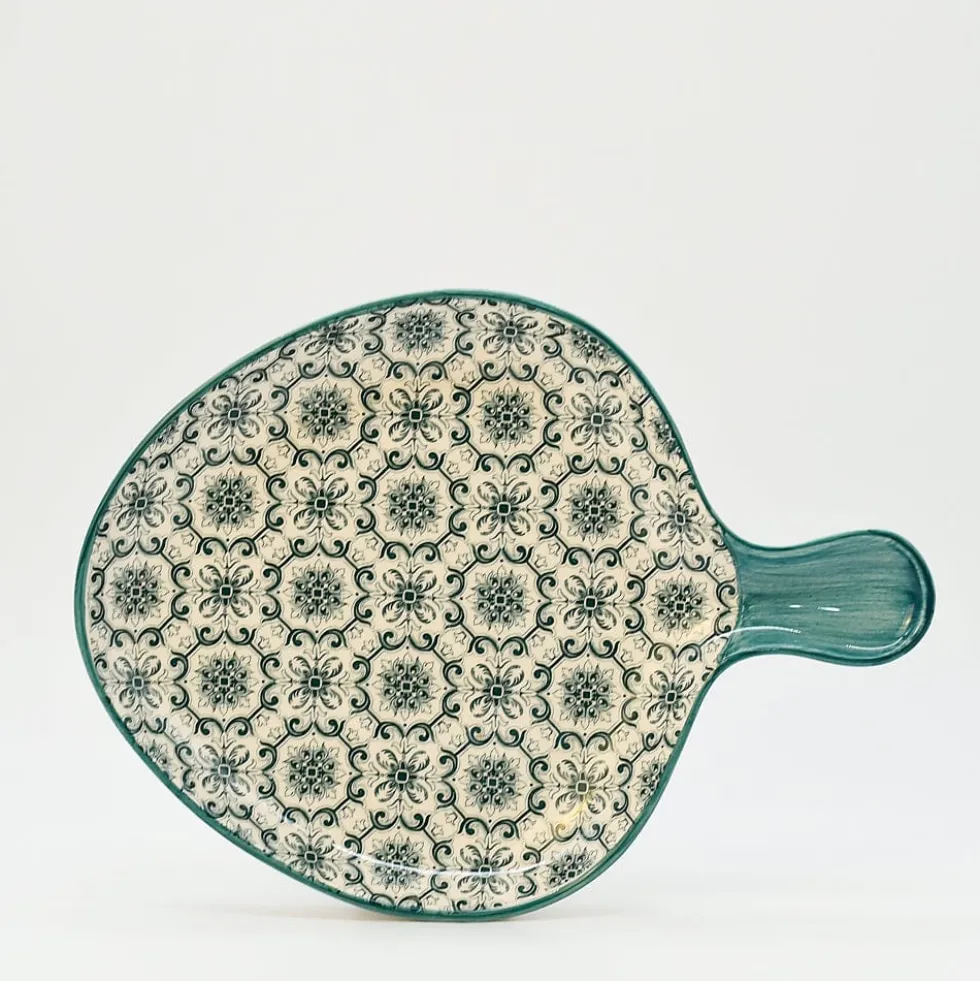 Plat en céramique "Padrão" - Vert