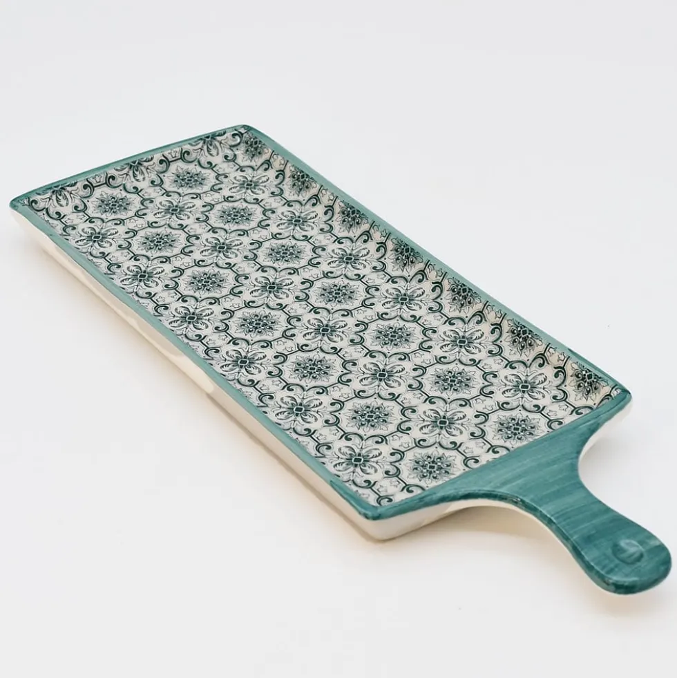 Plat en céramique "Padrão" - Vert