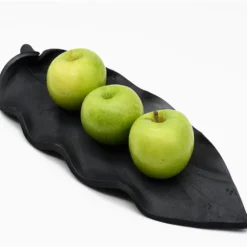 Plat en terre cuite noire de Bisalhães - 44cm