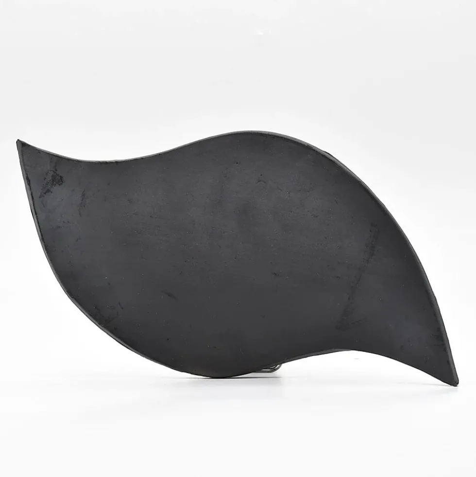 Plat en terre cuite noire de Bisalhães - 34cm