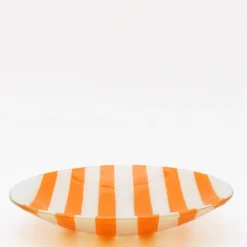 Plat en verre "Marinha Grande" - Orange