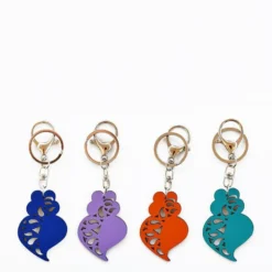 Porte clés "Coração de Viana" - 11 couleurs