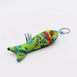 Porte-clés en forme de Sardine - Vert