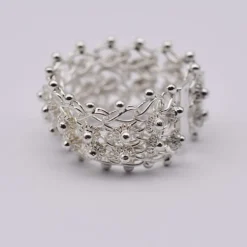 Á Portuguesa I Bague en argent