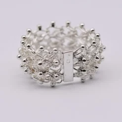 Á Portuguesa I Bague en argent
