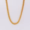 Á Portuguesa I Collier en argent doré