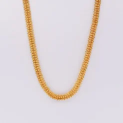 Á Portuguesa I Collier en argent doré