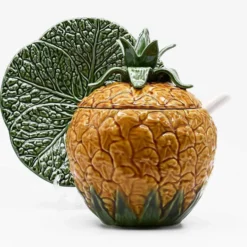 Pot en céramique en forme d'ananas - 18cm